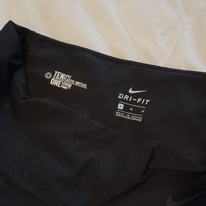 Nike Dri Fit - Full Length Black Leggings - M